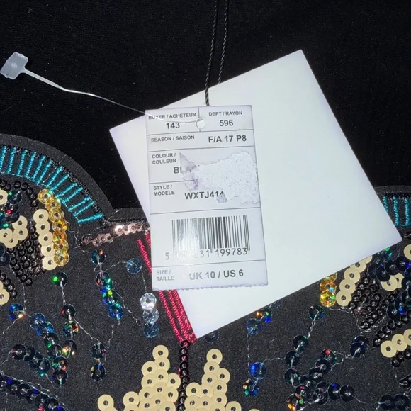 MISSGUIDED Velvet Top - Picture 3 of 3